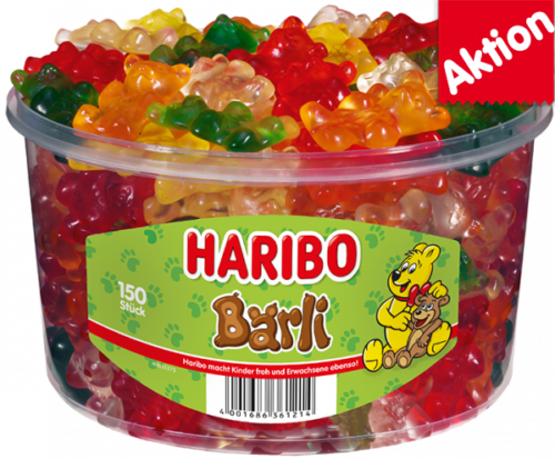 Haribo Bärli 150St 1200g