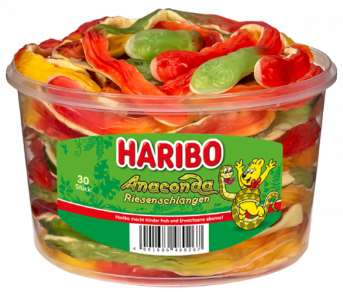 Haribo Anaconda Schlangen 30St 1200g