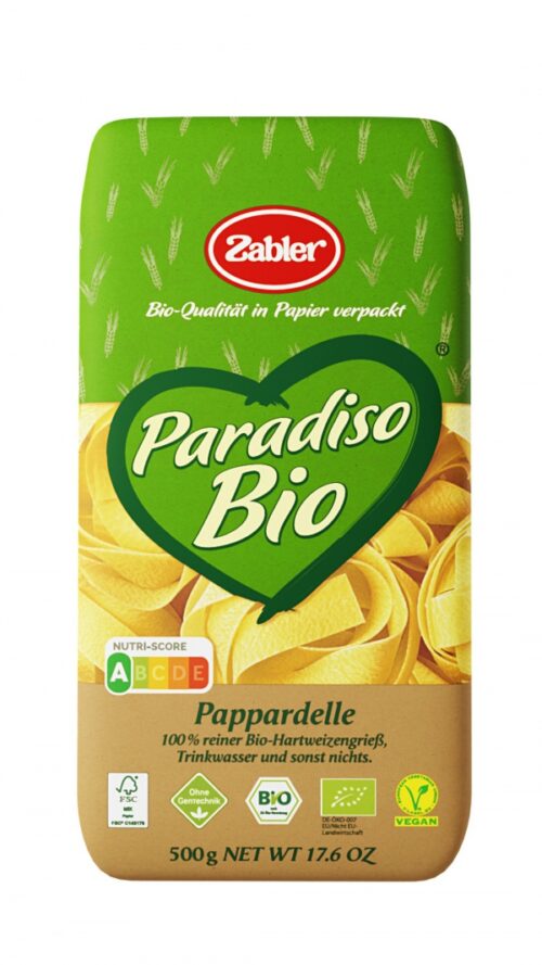 Zabler Paradiso Bio Pappardelle 500g