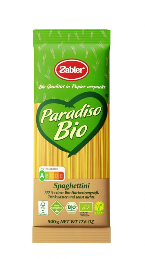 Zabler Paradiso Bio Spaghettini 500g
