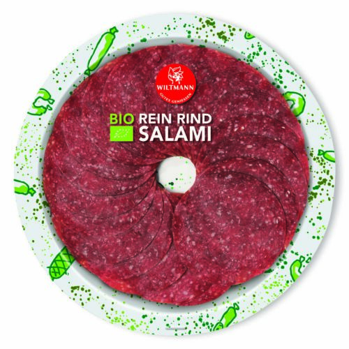 Wiltmann Bio Rein Rind-Salami 80 g