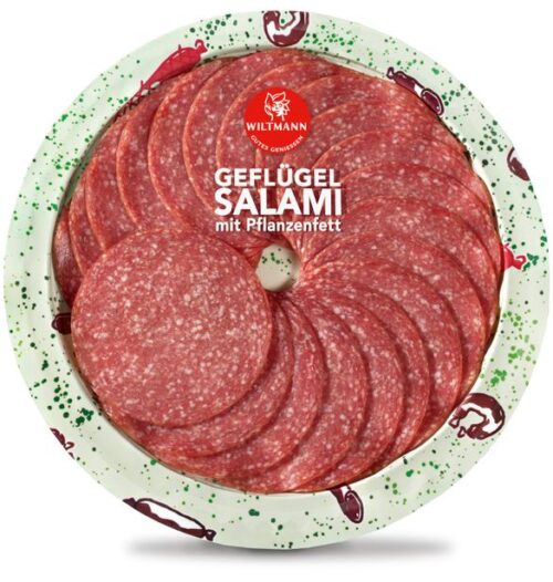 Wiltmann Geflügel Salami mit Pflanzenfett 200g