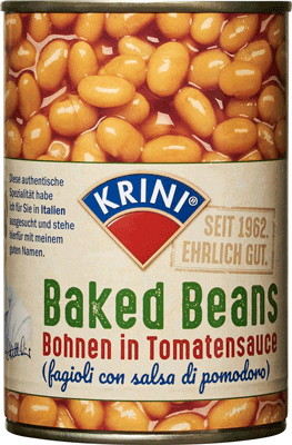 Krini Baked Beans Tomaten 410g
