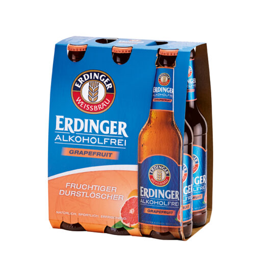 Erdinger Weißbier Alkoholfrei Grapefruit 6x0,33l
