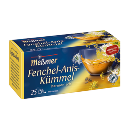 Meßmer Fenchel Anis Kümmel 25St 50g