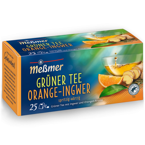 Meßmer Grüner Tee Orange Ingwer 25x1,75g