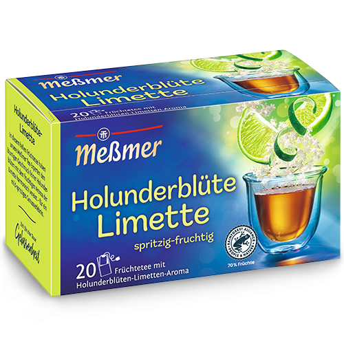 Meßmer Holunderblüte Limette 20St 50g