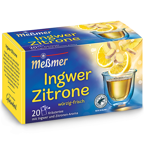 Meßmer Ingwer Zitrone 20St 40g