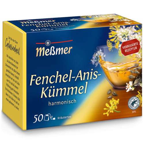 Meßmer Fenchel Anis Kümmel 50St 100g