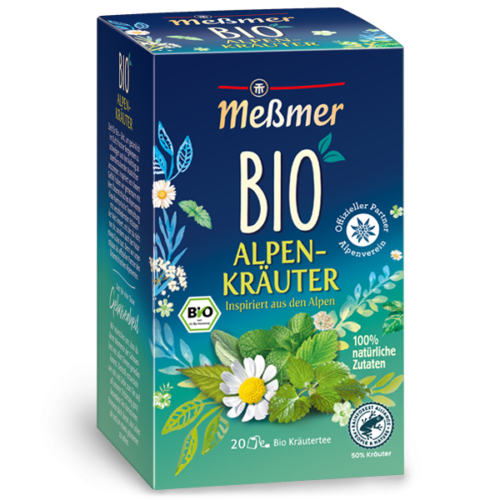 Meßmer Bio Alpen-Kräuter 20St 40g