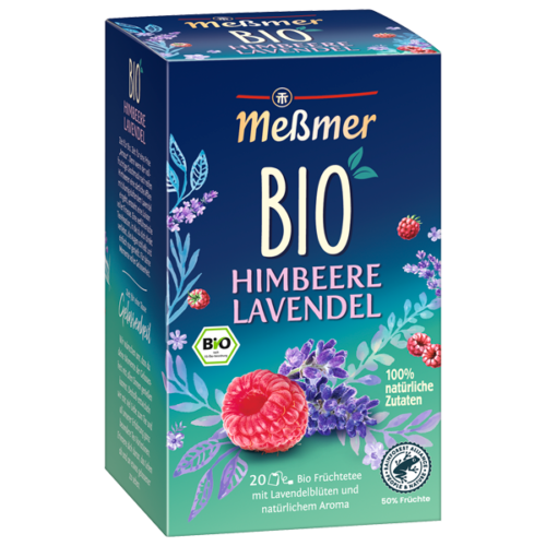 Meßmer Bio Himbeere Lavendel 20St 50g