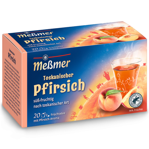 Meßmer Toskanischer Pfirsich 20St 50g
