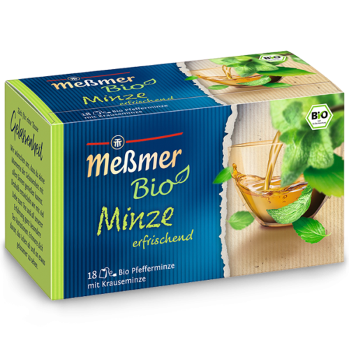 Meßmer Bio Minze 18St 36g