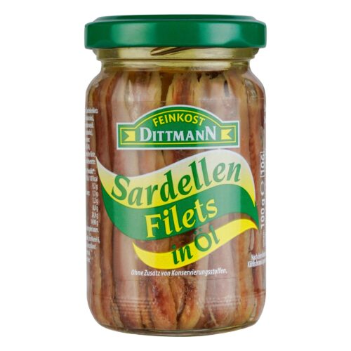Feinkost Dittmann Sardellen Filets in Öl 100g
