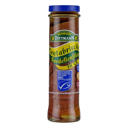 Feinkost Dittmann Kantabrische Sardellen in Öl 55g