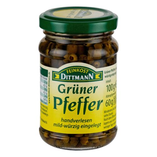 Feinkost Dittmann Grüner Pfeffer 100g