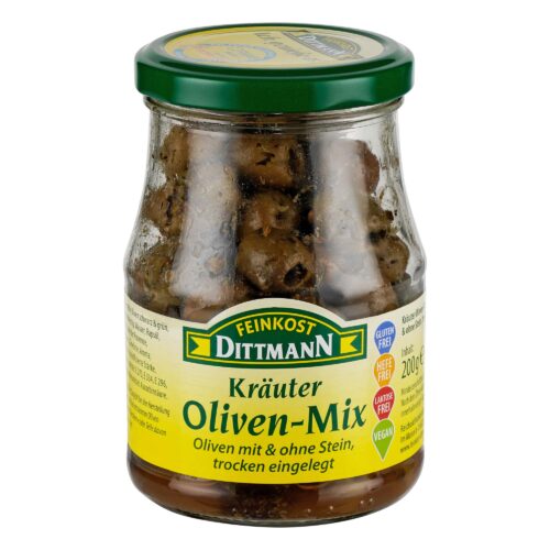 Feinkost Dittmann Kräuter Oliven-Mix 200g