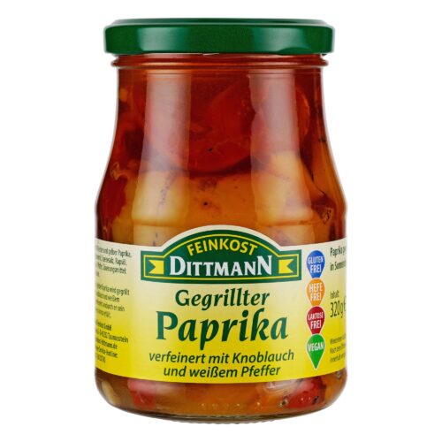 Feinkost Dittmann Gegrillte Paprika 320g