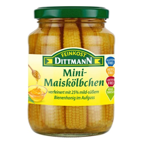 Feinkost Dittmann Mini Maiskölbchen 340g