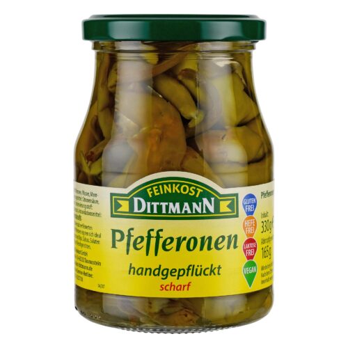Feinkost Dittmann Pfefferonen scharf 330g