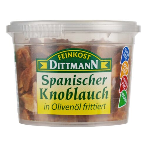 Feinkost Dittmann Spanischer Knoblauch in Olivenöl frittiert 35g
