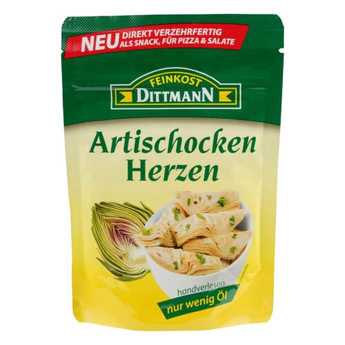 Feinkost Dittmann Artischocken Herzen mit Kräuter 125g