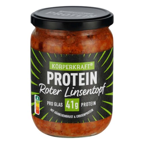 Körperkraft Protein Roter Linseneintopf 530g