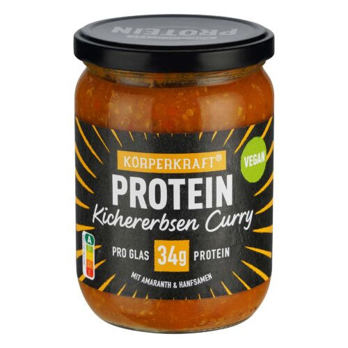 Körperkraft Protein Kichererbsen Curry 530g