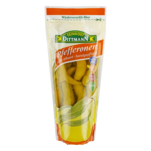 Feinkost Dittmann Pfefferonen mild-pikant 200g