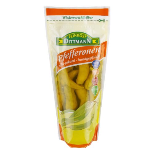 Feinkost Dittmann Pfefferonen mild-pikant 500g