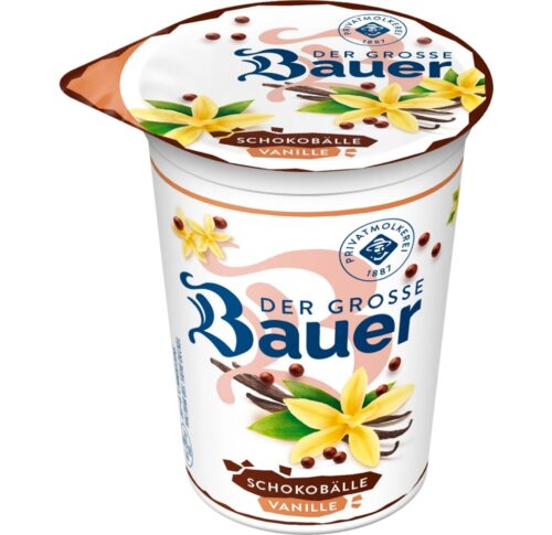 Der Grosse Bauer Joghurt Schokobällen Vanille 250g