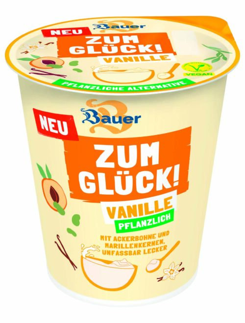 Bauer ZUM GLÜCK! pflanzliche Alternativen Vanille 350g