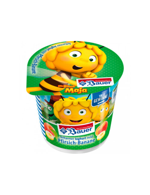 Bauer Kinderjoghurt Pfirsich-Banane 125g