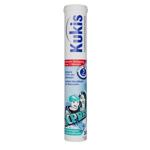 Kukident Zahnspangen Reiniger 60 Tabs