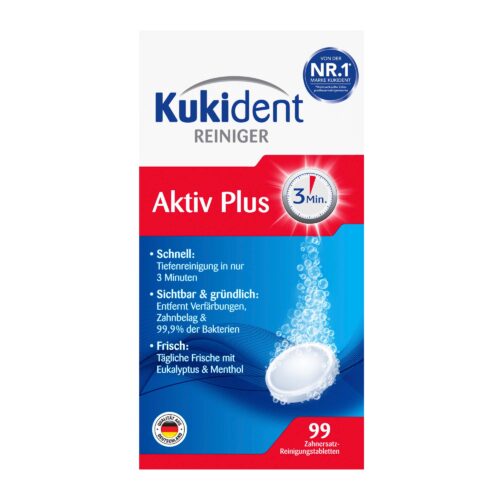 Kukident Aktiv Plus 99Tabs 310g