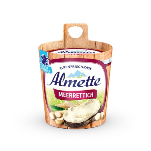 Almette Alpenfrischkäse Meerettich 60% 150g