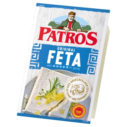 Patros Schafmilchfeta 45% 150g