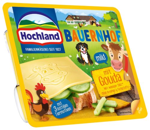 Hochland Sandwich Scheiben Bauerhof 45% 150g