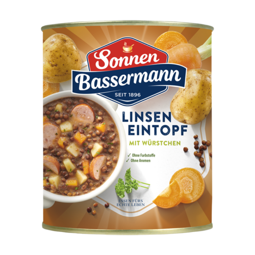 Sonnen Bassermann Linseneintopf 800g