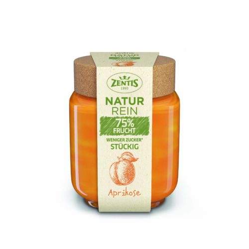 Zentis Naturrein 75% Aprikose stückig 200g