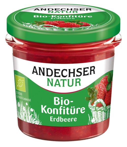Andechser Natur Bio Konfitüre Erdbeere 200g