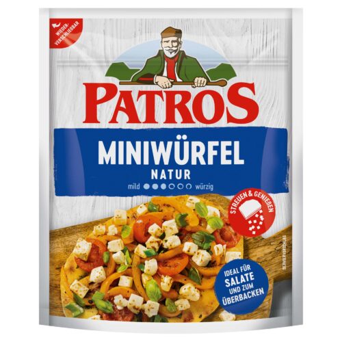 Patros Miniwürfel Natur 45% 135g