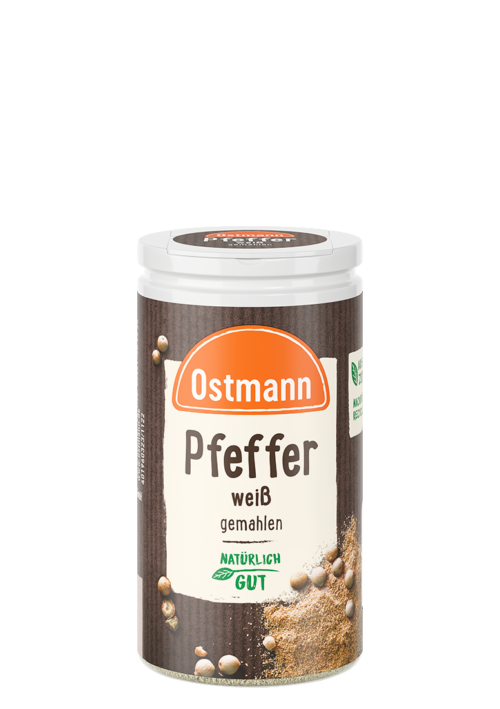 Ostmann Pfeffer weiß gemahlen 45g