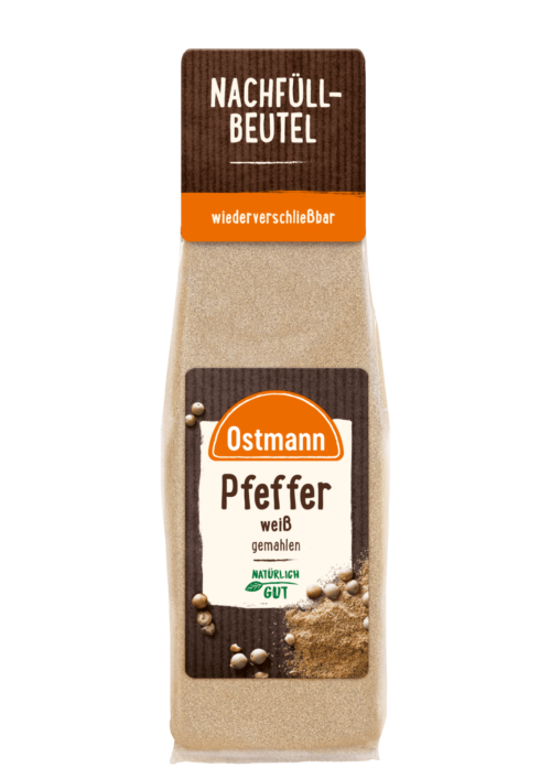 Ostmann Pfeffer weiß gemahlen - Beutel 60g