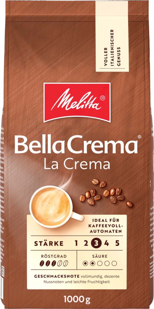 Melitta BellaCrema Kaffee LaCrema 1kg