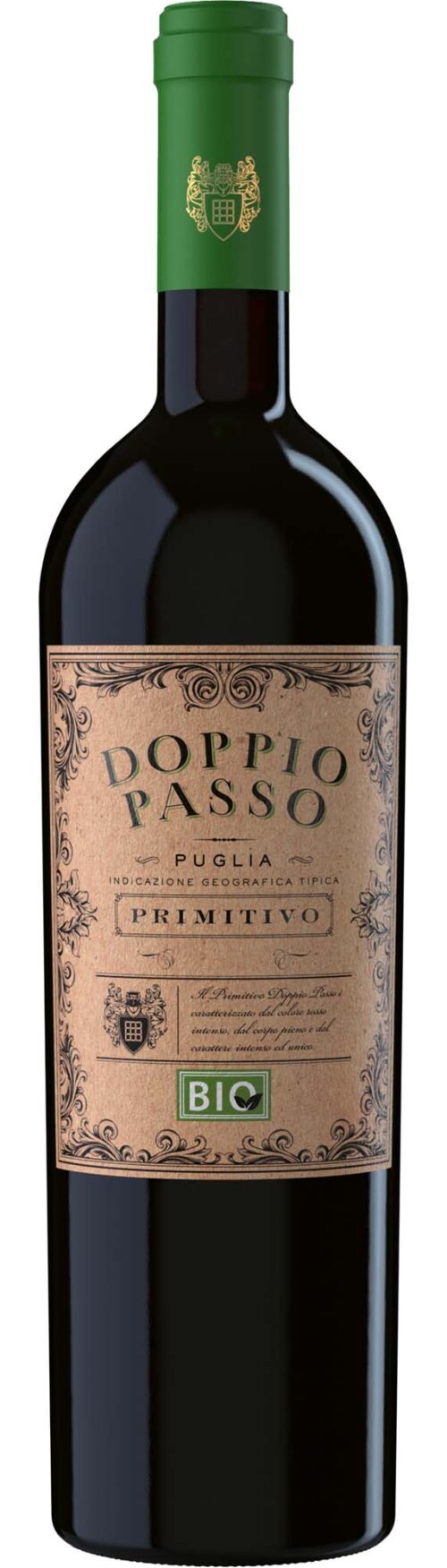 Doppio Passo Bio Primitivo IGT 0,75l
