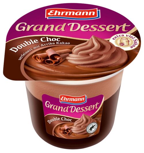 Ehrmann Grand Dessert Double Choc 190g