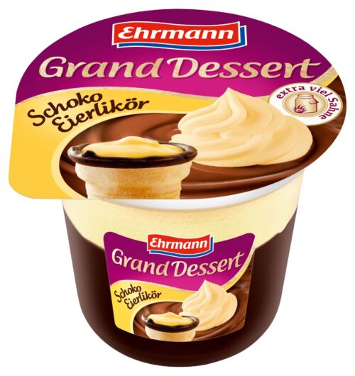 Ehrmann Grand Dessert Schoko Eierlikör 190g