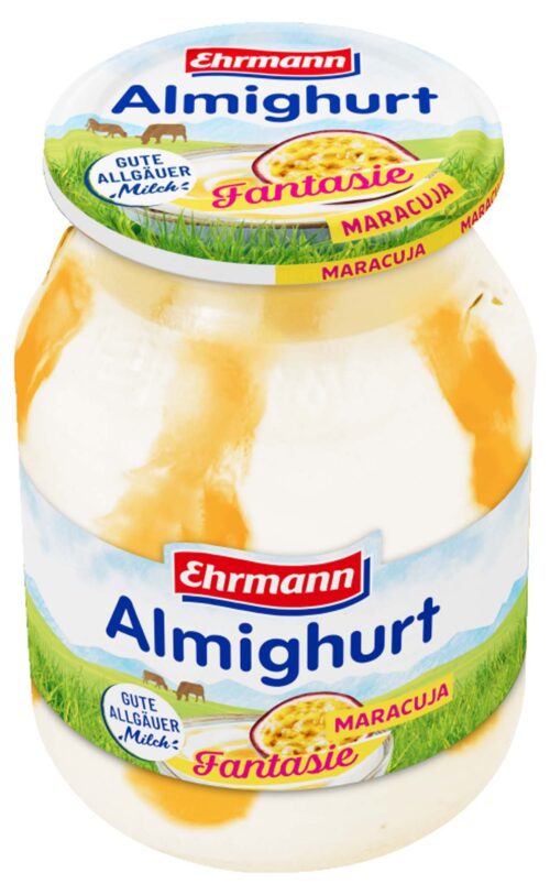 Ehrmann Almighurt Fantasie Maracuja MW 500g
