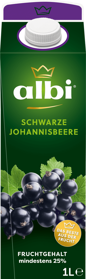 albi Schwarze Johannisbeere 1l